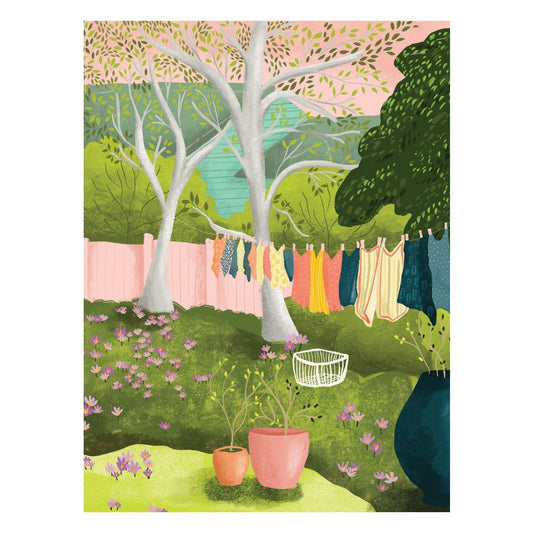 Pictura From Me To You Backyard Linens birthday card featuring colorful floral design on white background.