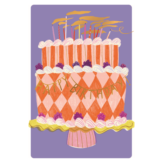 Pictura Blown Out Candles birthday card featuring colorful candle illustrations on an everyday greeting card background.