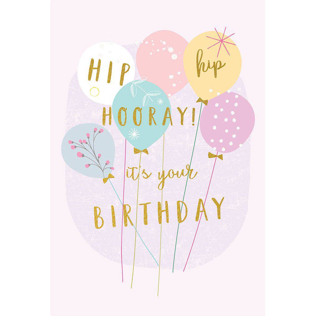 It's Your Birthday greeting card by Pictura featuring festive birthday-themed artwork, perfect for celebrating special occasions.
