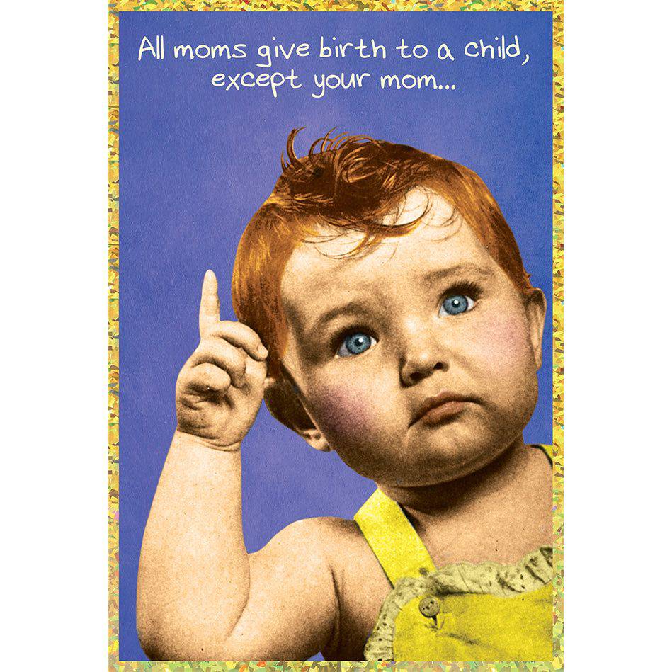 Pictura Baby Legend funny birthday card featuring playful design, ideal for everyday celebrations and special occasions.