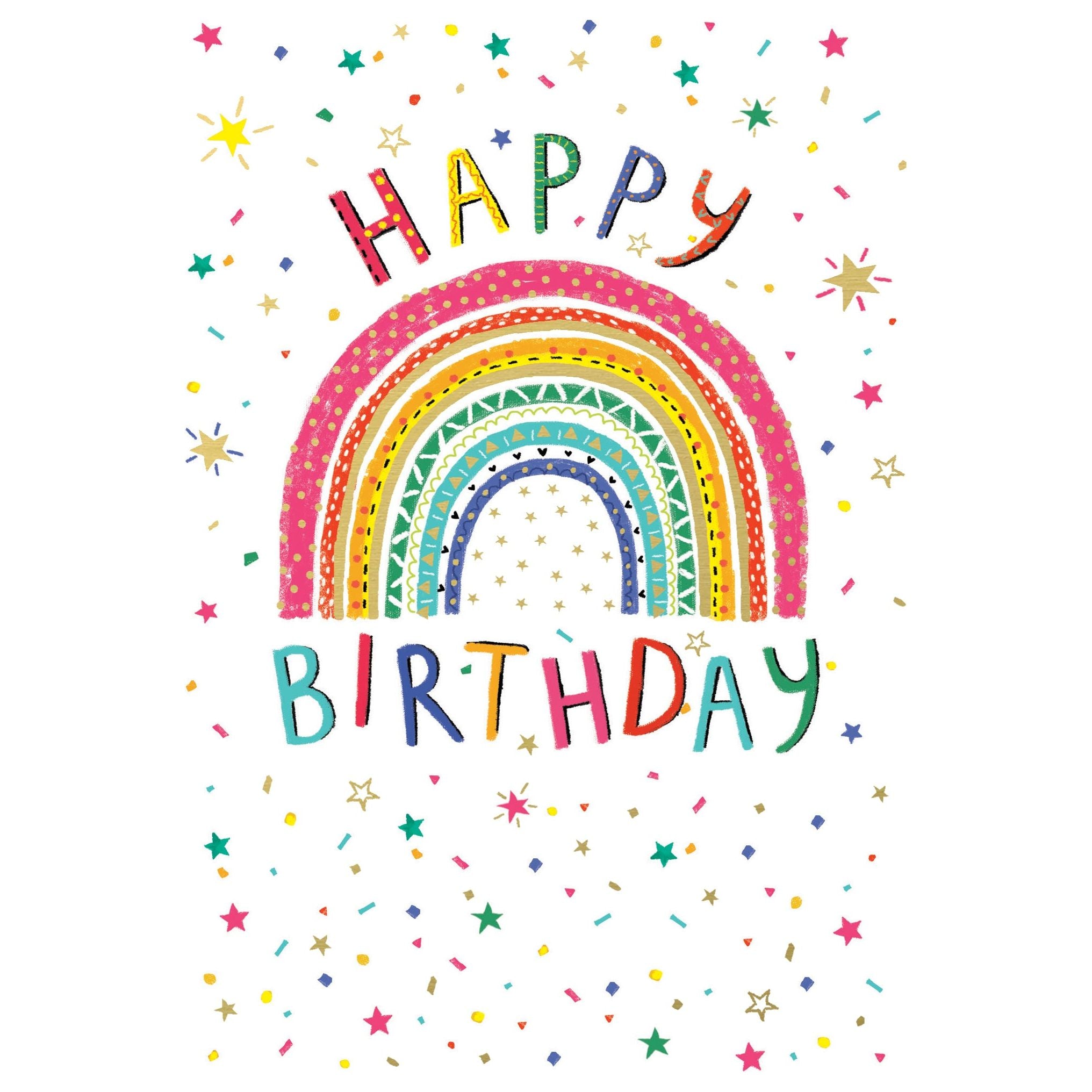 Birthday Rainbow Birthday Card