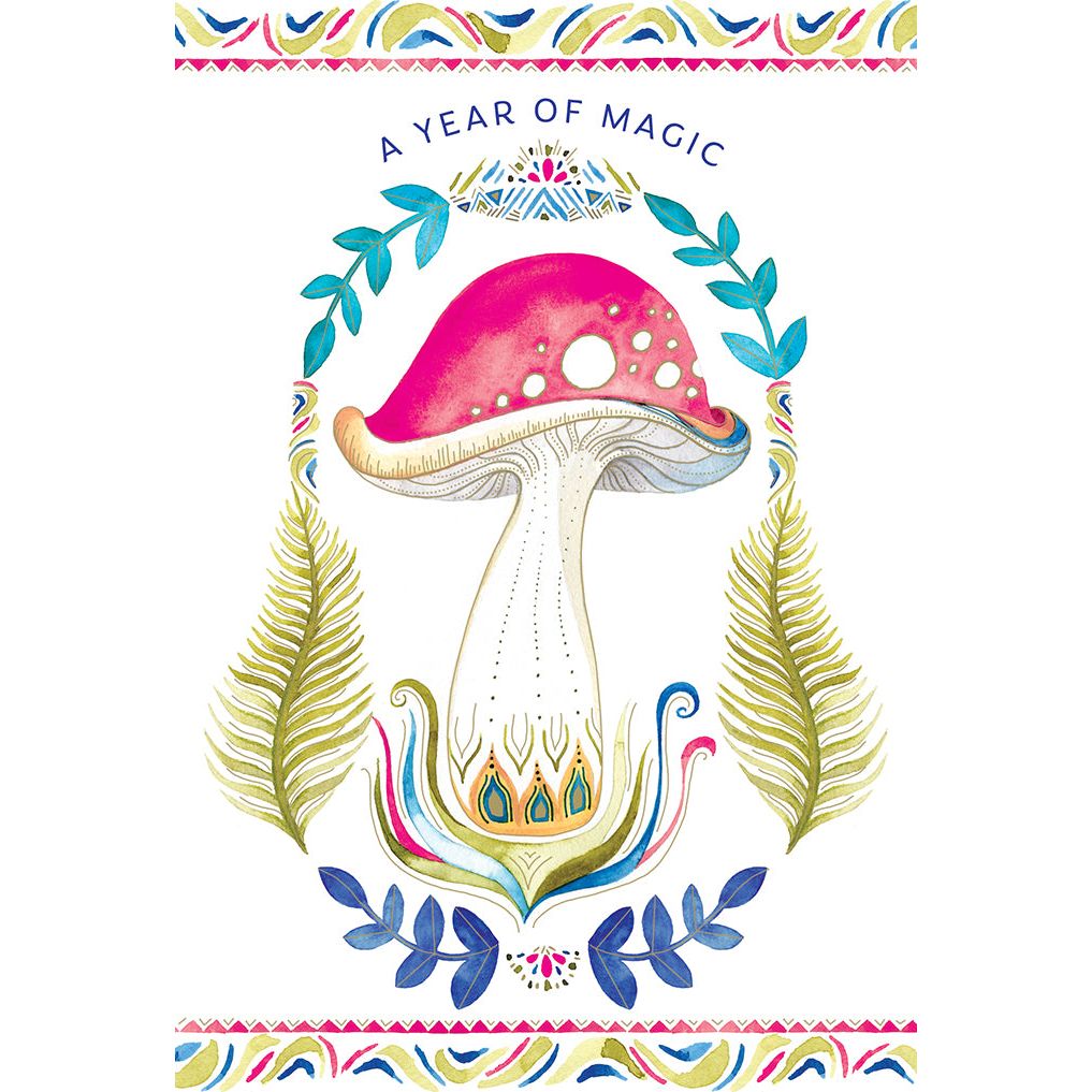 Mushroom Birthday Card