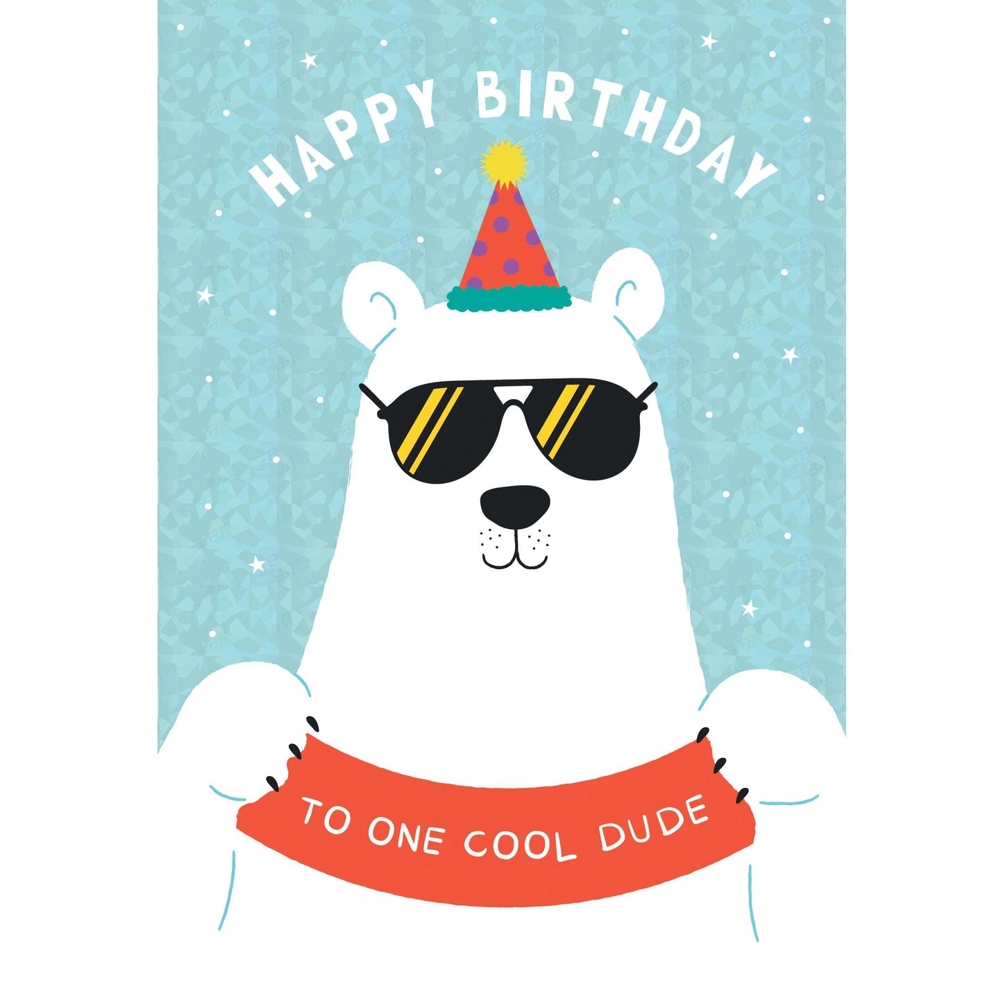 Polar Bear Birthday Card For Him