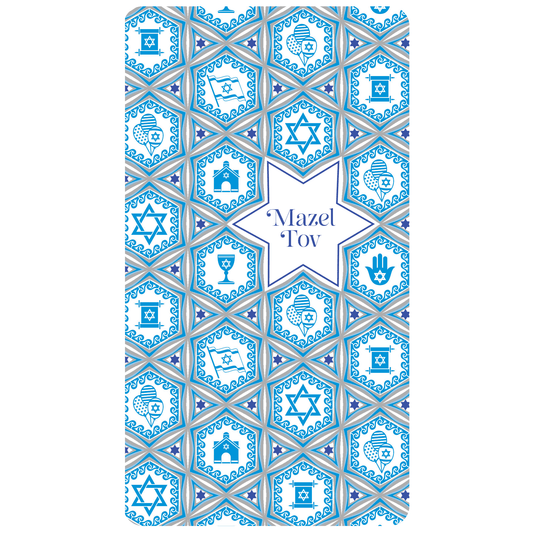 Pictura Bar/Bat Mitzvah money card from the Everyday Cards collection, featuring elegant design for special celebrations.