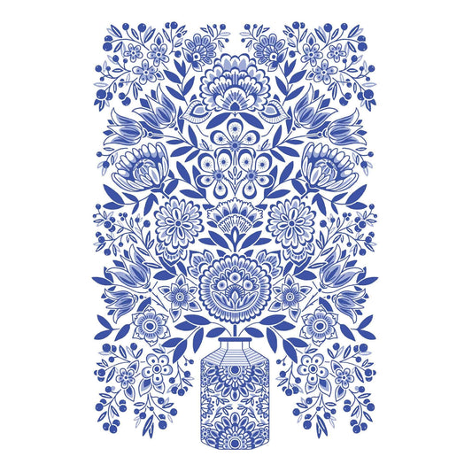 Pictura Delft Vase blank note card from the Everyday Cards collection, featuring a simple, elegant design with a Delft vase illustration.