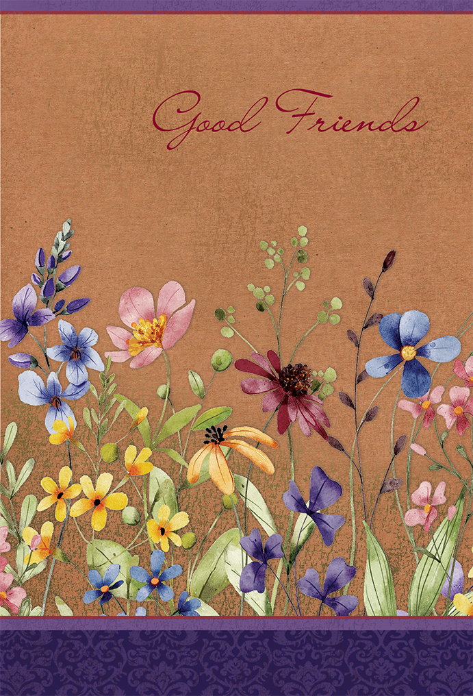 Good Friends Birthday Card Friend