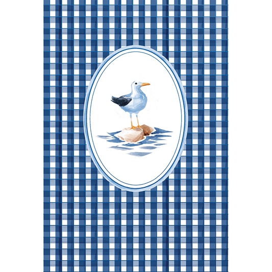 Seagull blank note card from Cardmore's everyday cards collection, featuring a detailed illustration of a seagull on quality paper.