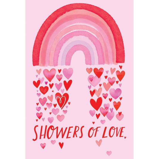 Pictura Be My Valentine Valentine's Day card with romantic heart design and cheerful message on white background.