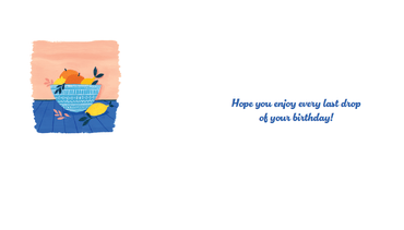 Pictura From Me To You birthday greeting card with colorful floral design and heartfelt message inside.