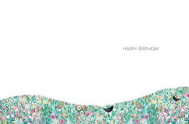 Pictura From Me To You birthday greeting card with colorful floral design and heartfelt message for special occasions