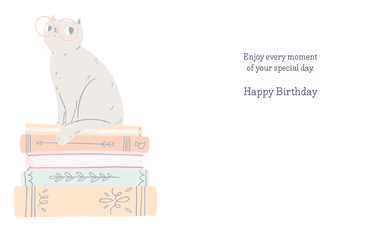 Pictura From Me To You birthday greeting card with floral design and heartfelt message on the front.