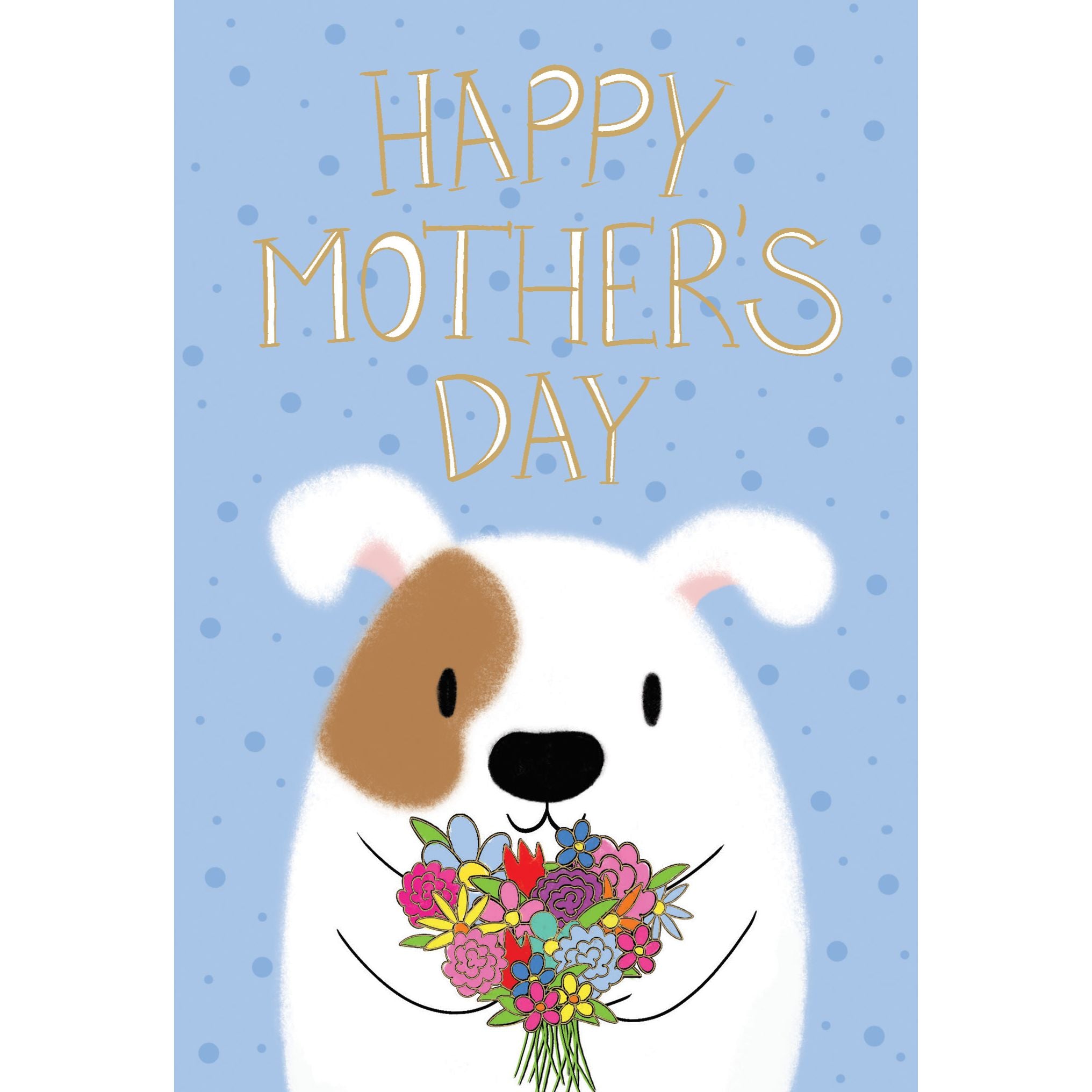 Dog Mother's Day Card From The Dog