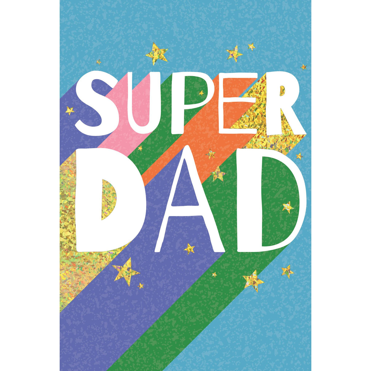 Pictura Super Dad Father's Day card with bold superhero design and festive Father's Day message