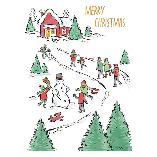 Pictura Merry Christmas To All seasonal greeting card featuring festive holiday design with Christmas message and decorative elements.