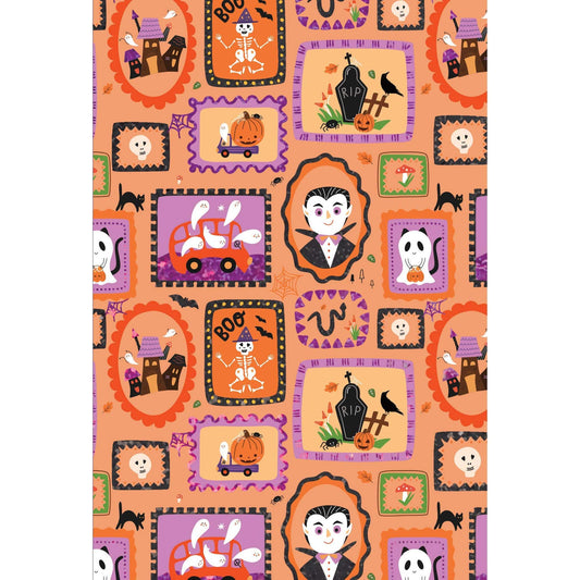 Pictura Halloween Gallery Halloween Card featuring spooky holiday-themed artwork with orange and black colors.