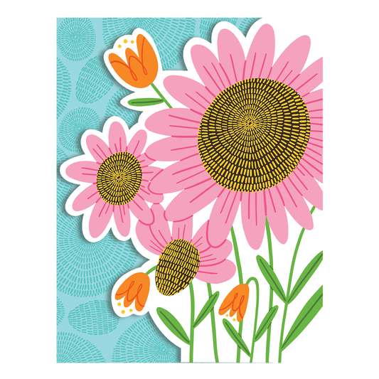 Pink floral purse pad from Pictura with soft cushioning and floral pattern, designed to protect and decorate handbags.