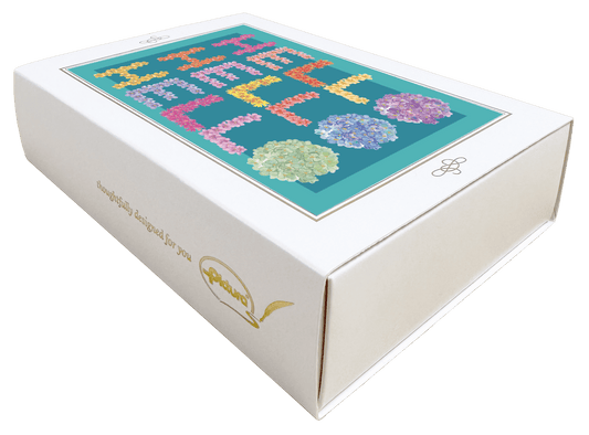 Pictura Hello Flowers boxed notes set of blank cards with floral design, perfect for personalized messages and stationery.