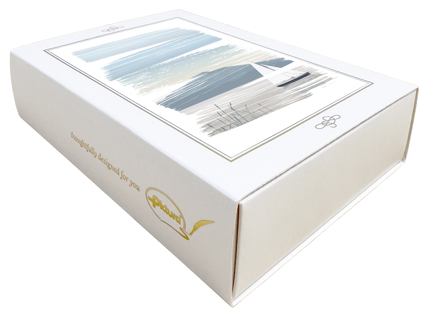 Boxed Notes - Sailboat
