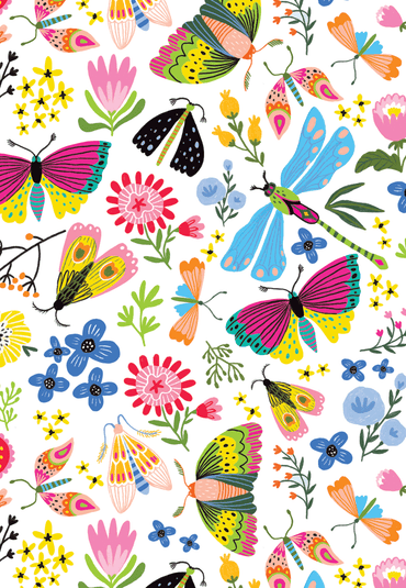 Pictura Butterflies blank boxed notes cards with colorful butterfly illustrations, ideal for stationery and personalized notes.