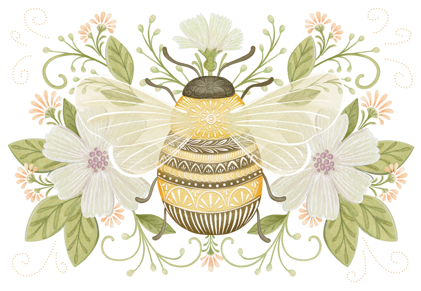 Boxed Notes - Bee