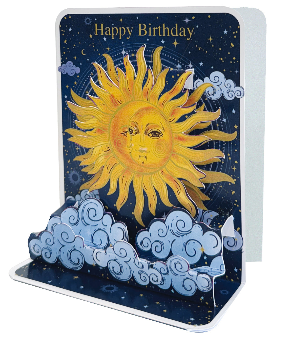 Sun Small Pop Up Card