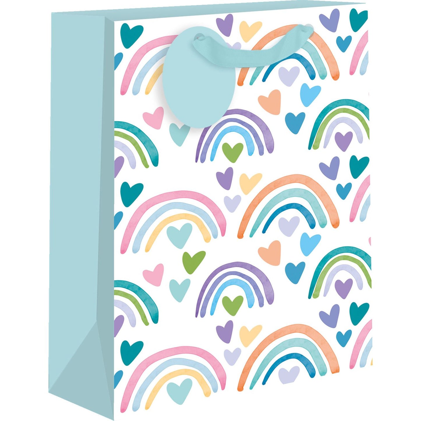 Med Gift Bag-Rainbow&Heart