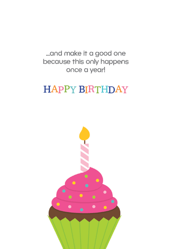 Pictura Make A Wish birthday card from the Everyday Cards collection, featuring colorful birthday-themed design and cheerful message.