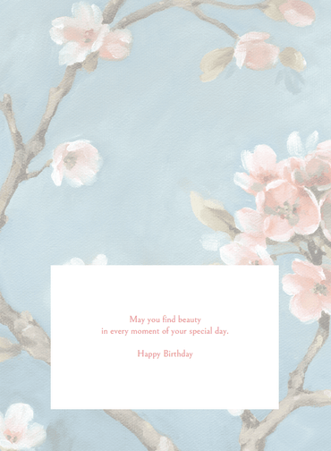 Pictura Painted Birds birthday card featuring colorful illustrated birds and floral accents, perfect for everyday greetings.