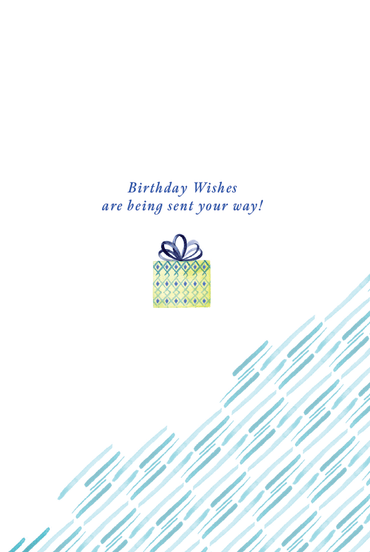 Pictura pickup truck birthday card for him featuring a colorful illustration of a pickup truck, ideal for celebrating birthdays.