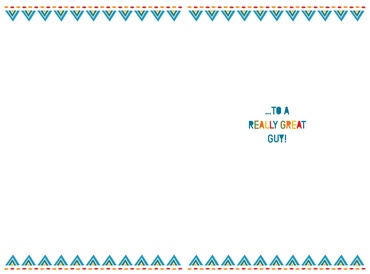 Pictura Pattern Birthday Card for Him featuring colorful geometric designs, suitable for celebrating birthdays with a personal touch.
