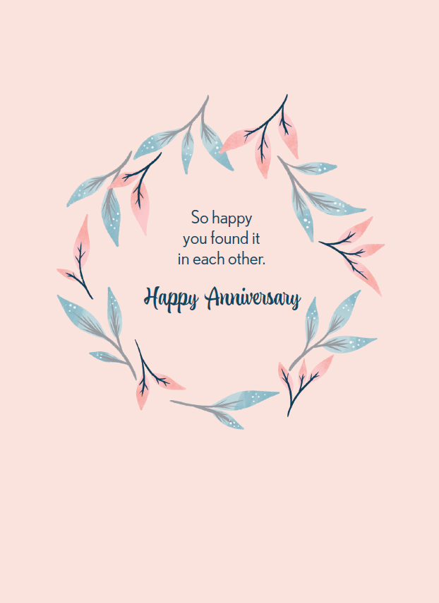 Pictura Love Is All You Need anniversary card with romantic design, perfect for special celebrations and heartfelt messages.