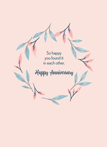 Pictura Love Is All You Need anniversary card with romantic design, perfect for special celebrations and heartfelt messages.