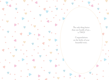 Pictura Baby Card Twins for babies, featuring colorful everyday cards with playful designs, perfect for new parents and twins.
