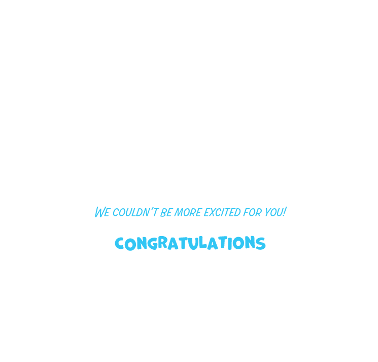 Penguin Party Congratulations Card from Pictura featuring a cute penguin design, ideal for celebrating special occasions.