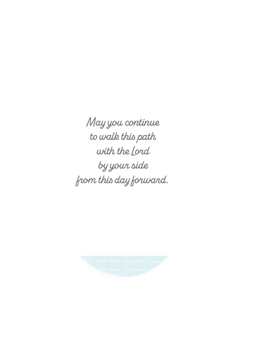 Pictura Spicer J Confirmation Card from the Everyday Cards collection, featuring elegant religious design and intricate patterns.