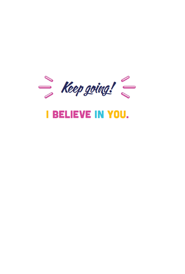 Pictura Good Things encouragement card from the Everyday Cards collection featuring uplifting message and colorful design.