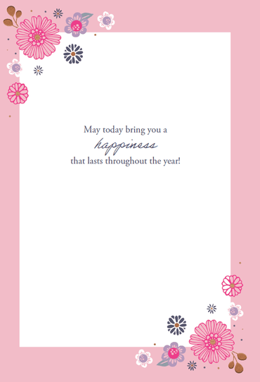 Colorful Happy Birthday To You greeting card by Pictura featuring festive birthday messages and cheerful design elements.