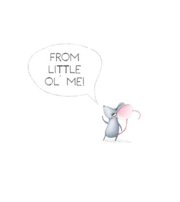 Pictura Birthday Mice card featuring cute mice illustrations, perfect for celebrating birthdays with a charming and playful design.