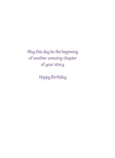 Reading Friends birthday card by Pictura featuring colorful illustrated friends on a cheerful greeting card.