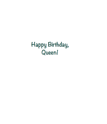 Needed A Crown funny birthday card by Pictura featuring a playful design, perfect for celebrating birthdays with humor and style.