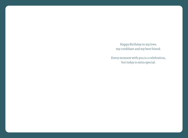 Pictura Fancy Cake Birthday Card for Husband, featuring colorful cake illustration and celebratory design for special occasions