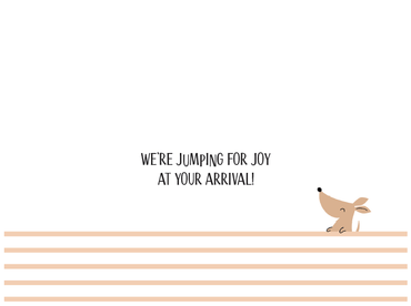 Pictura Kangaroo Baby Card from the Everyday Cards collection featuring a cute kangaroo illustration on a greeting card.