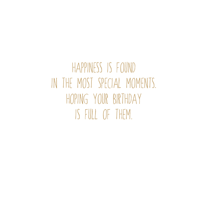 Sara Miller - Birthday