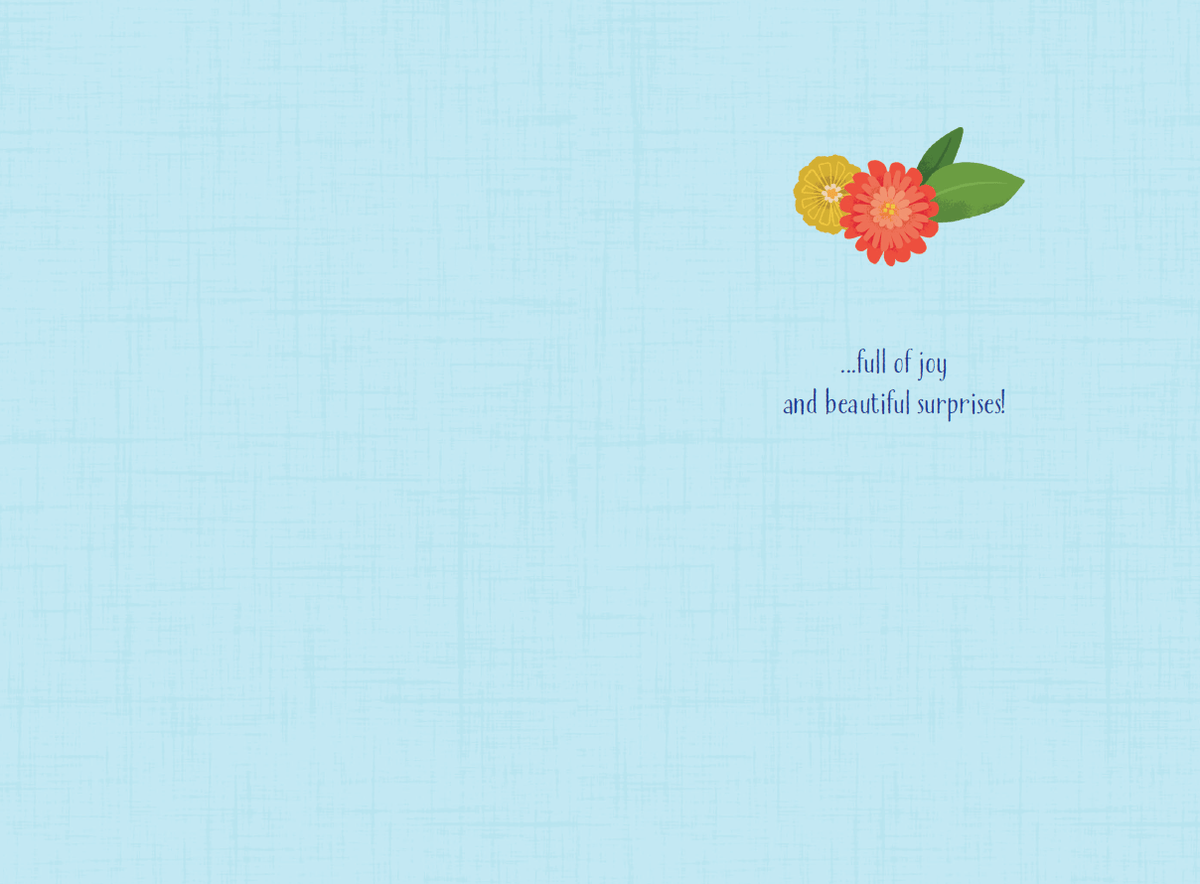 Pictura Lovely Birthday Card featuring colorful floral design, perfect for celebrating special occasions with heartfelt messages.