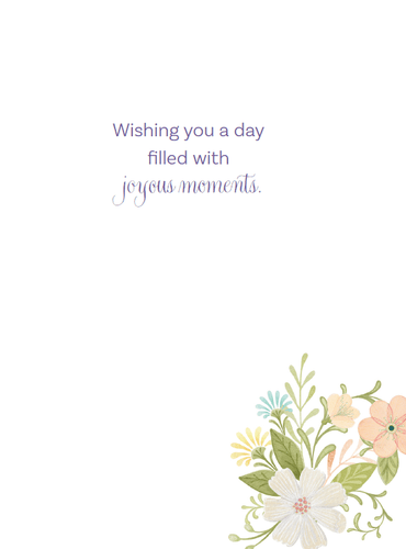 Colorful dragonfly birthday card from Pictura's everyday card collection, featuring vibrant illustration on high-quality cardstock.