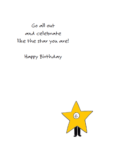 Funny birthday card from Pictura's A Bit Much collection, featuring humorous design perfect for celebrating with laughs.
