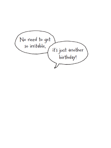 Pictura IVS Funny Birthday Card from the Everyday Cards collection featuring humorous birthday message and colorful design.