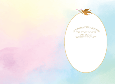 Pictura Lifetime Of Love wedding card from the Everyday Cards collection, featuring elegant floral design and romantic message.