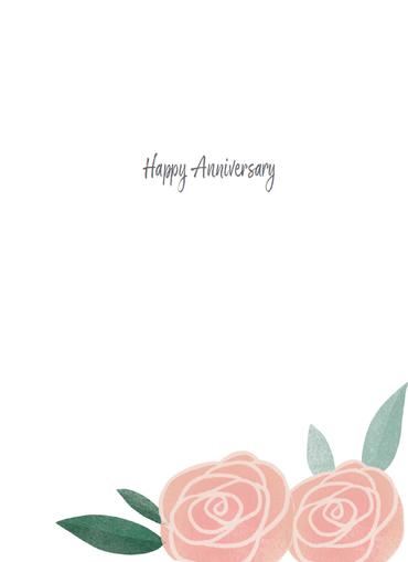 Pictura Together Is Beautiful anniversary card with floral design, ideal for celebrating special occasions with loved ones.