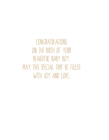 Pictura Mobile Baby Boy Card Sara Miller featuring playful baby boy illustration for everyday greeting cards.